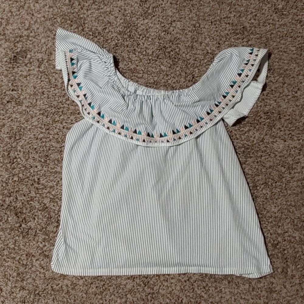 Boho off shoulder blouse